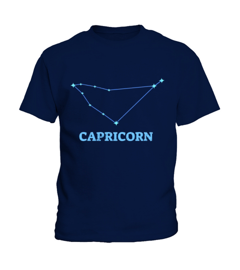 Horoscope Capricorn Constellation Born in February Kids T-Shirt