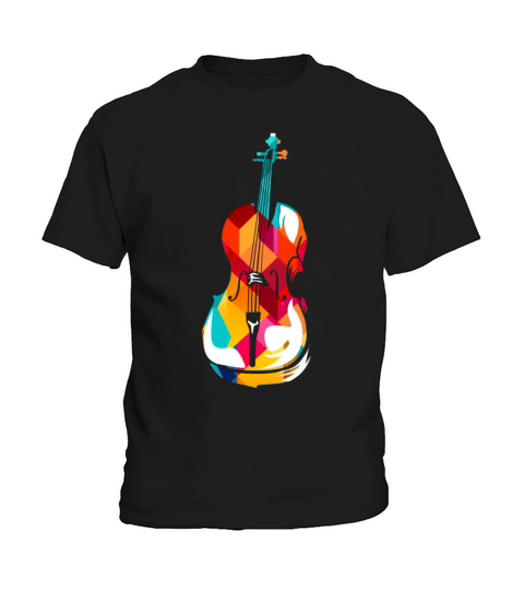 Cello Violin Kids T-Shirt