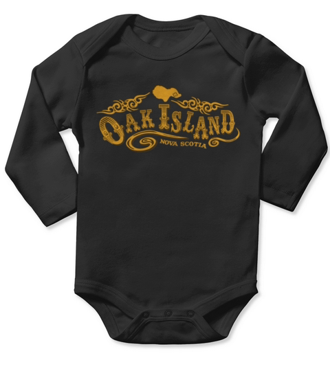 Oak Island Long Sleeve Baby One-Piece