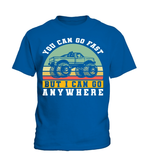 Retro Vintage You Can Go Fast But Kids T-Shirt