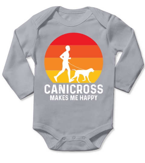 Canicross Dog Sports Long Sleeve Baby One-Piece