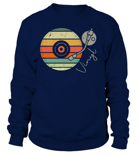 Vinyl Retro - LP Record Women's Sweatshirt