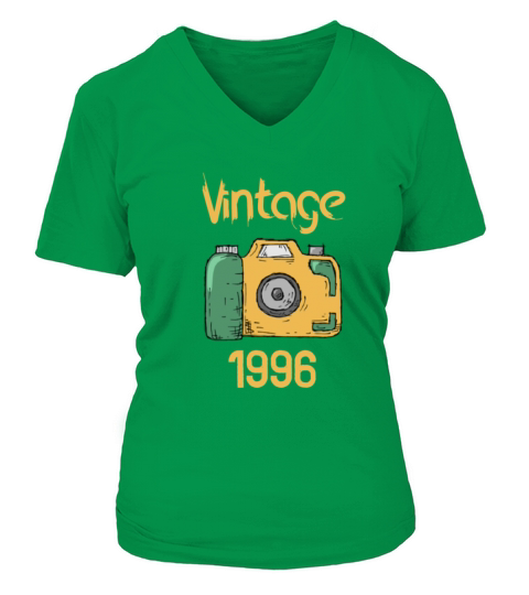 Vintage 1996 Women's V-Neck T-shirt