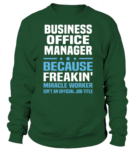 Business Office Manager Women's Sweatshirt
