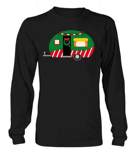 Christmas Happy Camper Men's Long Sleeve