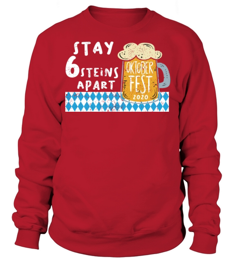 Oktoberfest 2020 Bavarian 6 Stein Apart Beer Octob Women's Sweatshirt