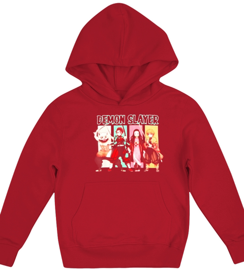 Slayer Demon Anime Art Kids Hoodie