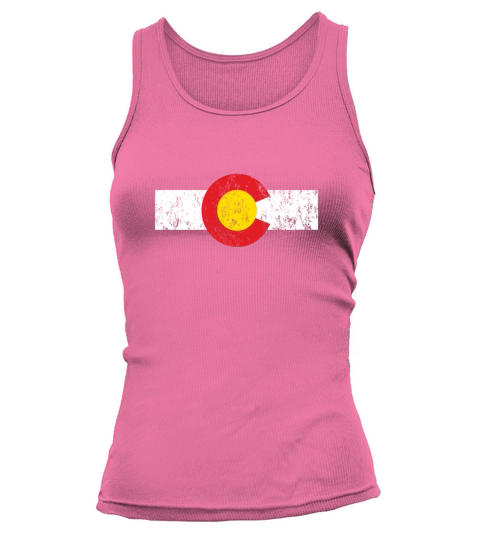 Vintage Colorado Flag - Mug Tank top Woman