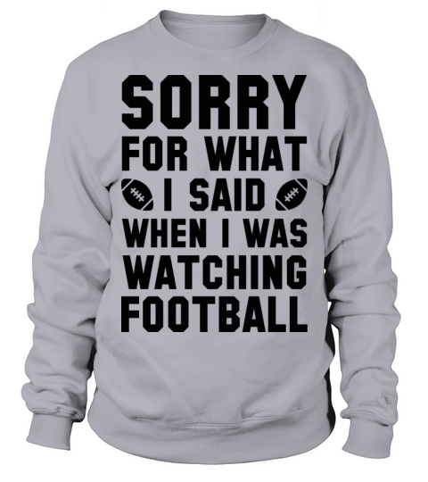 Watching Football Women's Sweatshirt