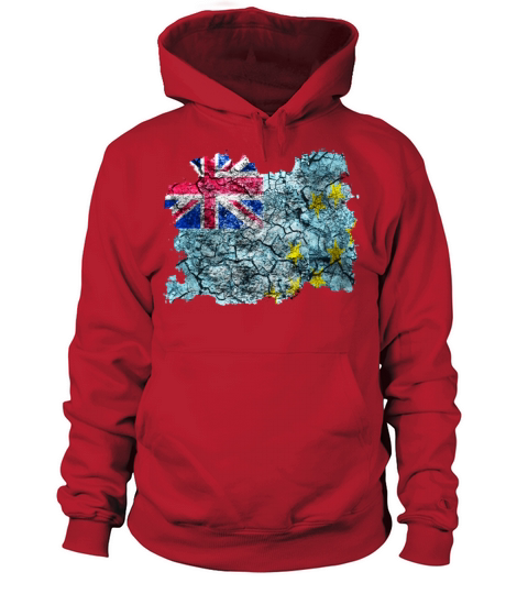 Tuvalu Vintage Flag Women's Hoodie