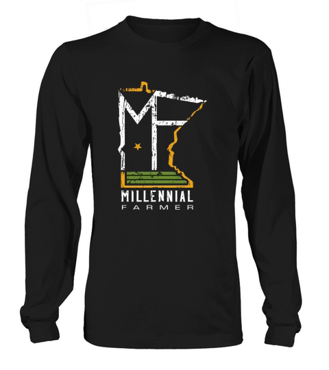 millennial farmer Long sleeved Unisex