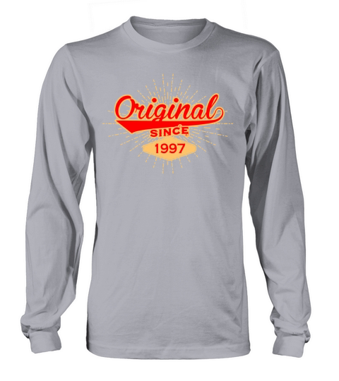 Geburtstag Original Geschenk Erfahrung seit 1997 Women's Long Sleeve