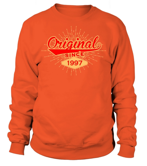 Geburtstag Original Geschenk Erfahrung seit 1997 Men's Sweatshirt