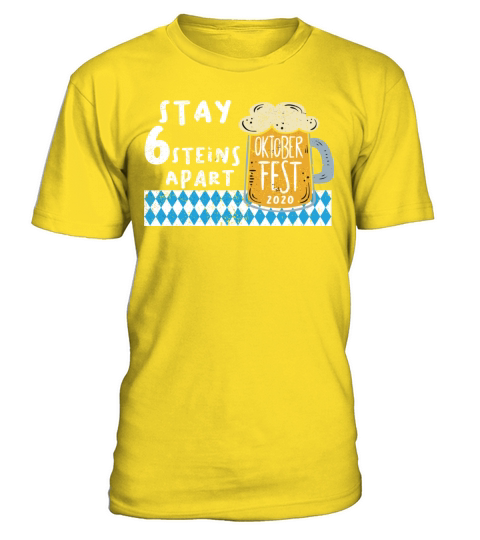 Oktoberfest 2020 Bavarian 6 Stein Apart Beer Octob Men's T-Shirt