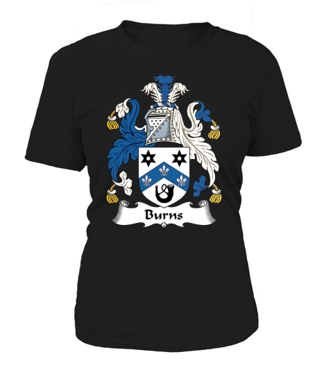 Burns Family Crest Scottish Family Crests Women's T-Shirt