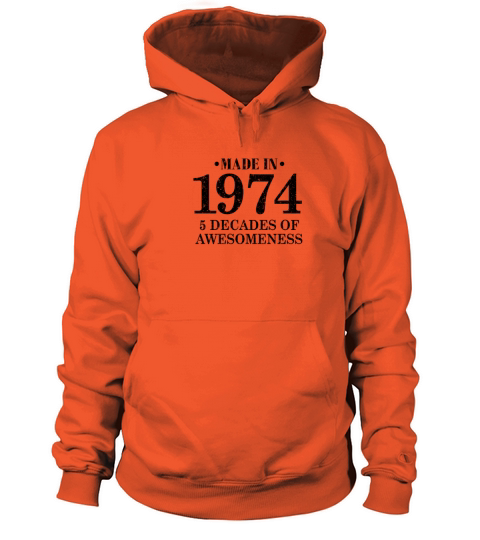 Born in 1974 Vintage men women Men's Hoodie