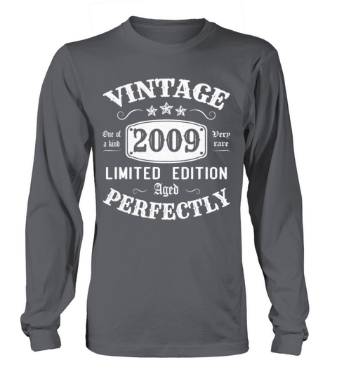 Vintage 2009 Limited Edition Aged Perfectly Women's Long Sleeve