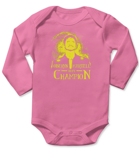 Oberyn is my Champion  Vintage Fleece Hoodie Long Sleeve Baby One-Piece