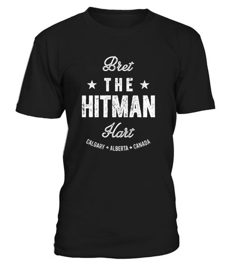 Bret The Hitman Hart Vintage Fight Type Men's T-Shirt