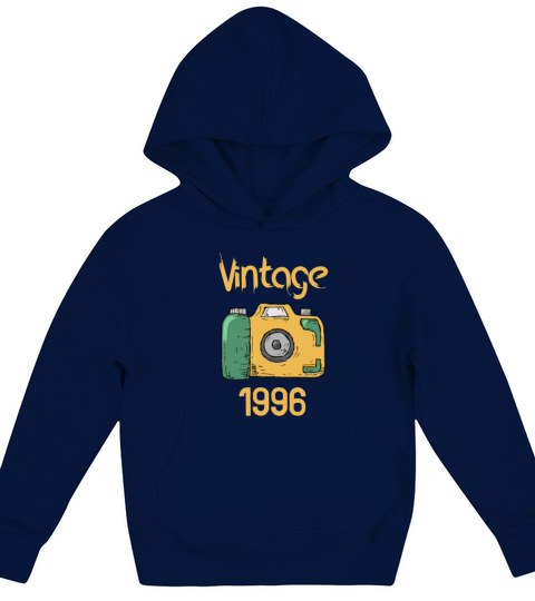 Vintage 1996 Kids Hoodie