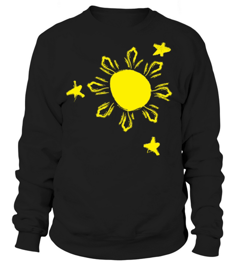 Skribble Sun n Stars - Philippines Women's Sweatshirt