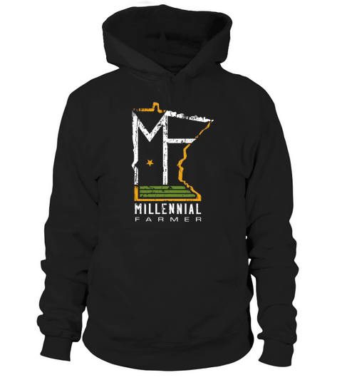 millennial farmer Hoodie Unisex