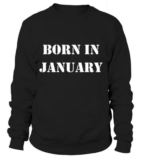 born in january Women's Sweatshirt