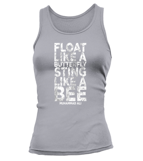 float like a butterfly sting like a bee Tank top Woman