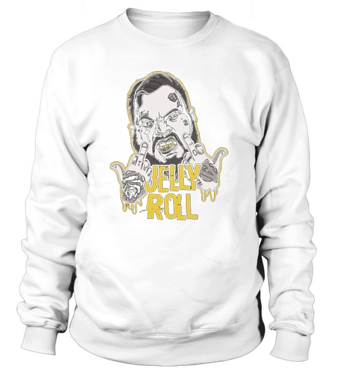 Jelly Roll Face Sweatshirt Unisex