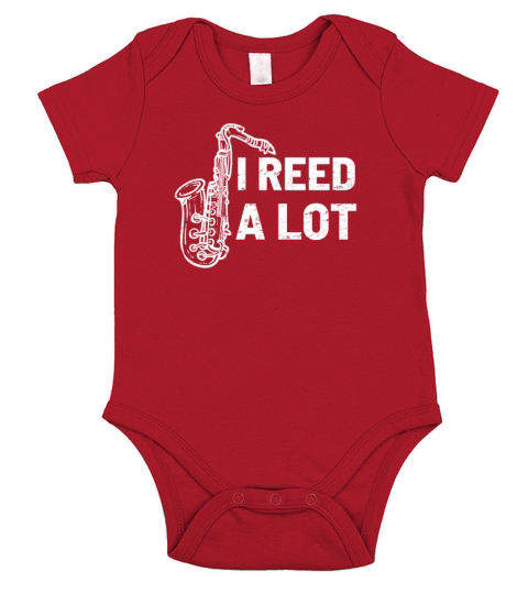 Saxophone Sax Short Sleeve Baby One-Piece