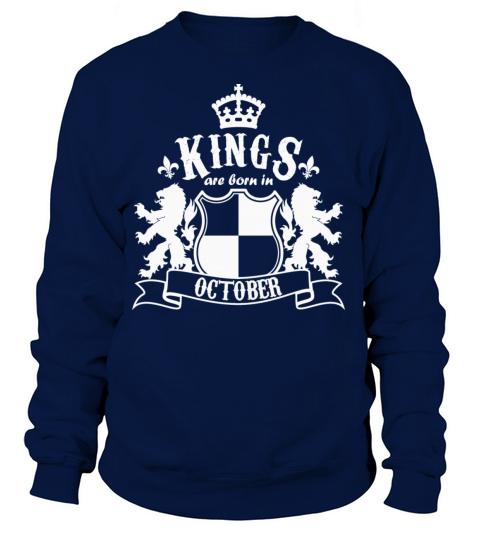 Kings are born in October Women's Sweatshirt