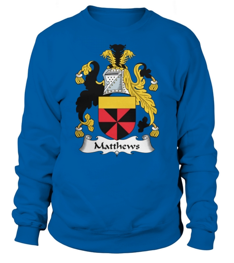 Matthews Family Crest Scottish Family Crests Sweatshirt Unisex