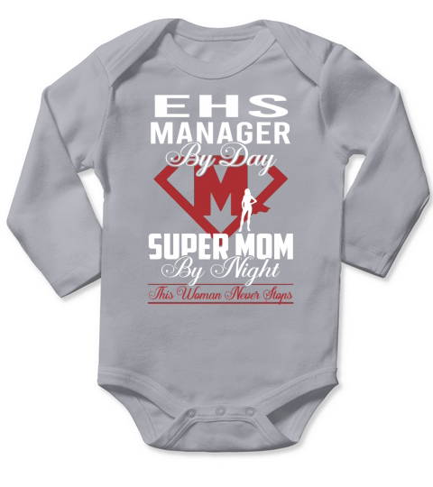 Ehs Manager Long Sleeve Baby One-Piece