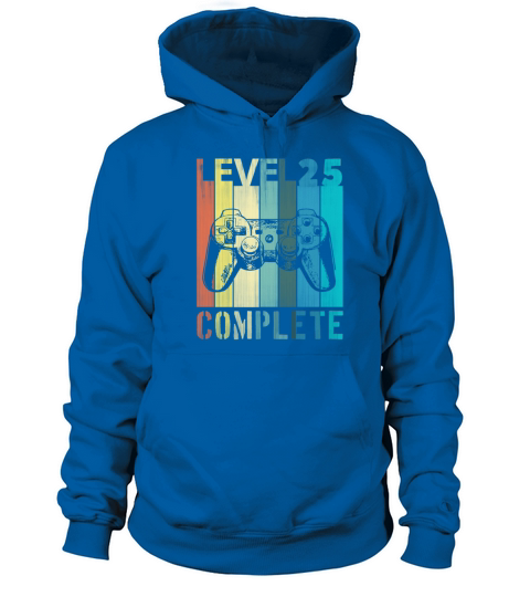 Mens 25th Birthday Young Man Level 25 Years Women's Hoodie