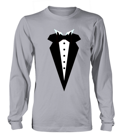 Tuxedo Wedge Women's Long Sleeve