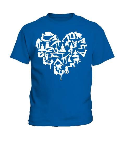 yoga heart Kids T-Shirt