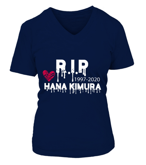 Rip Hana Kimura basic V-neck T-Shirt Woman