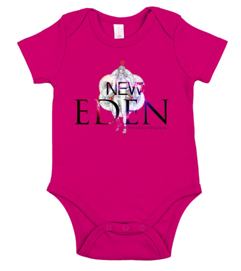 New Eden The Light Kingdom Emblem Short Sleeve Baby One-Piece