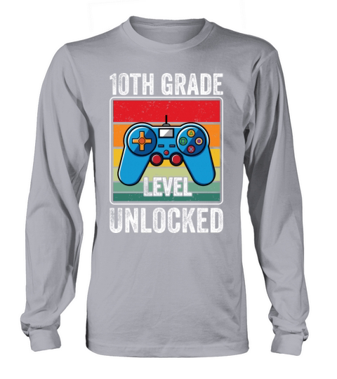 10th Grade Level Unlocked Last year of Highschool Women's Long Sleeve