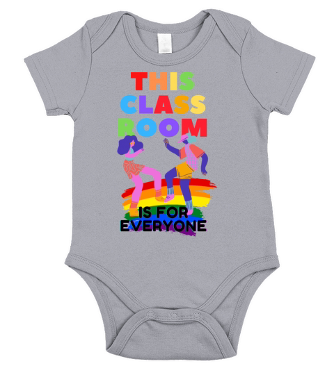 This classroom is for everyone Short Sleeve Baby One-Piece