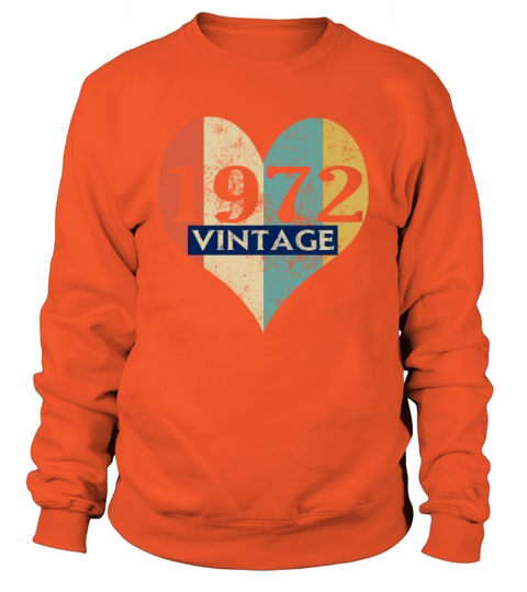 Vintage 1972 Retro Men's Sweatshirt