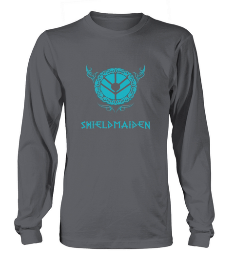Shieldmaiden Lagertha T-shirt Norse Viking Design Long sleeved Unisex