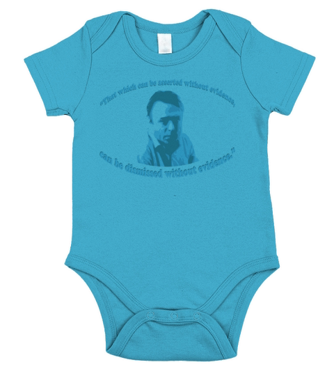Christopher Hitchens Short Sleeve Baby One-Piece