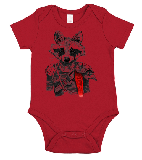 Raccoon Trash Panda raccoon lovers  (9) Short Sleeve Baby One-Piece