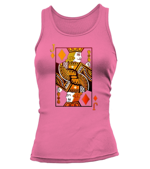 Jack of diamonds playing card tee t shirt halloween costume Tank top Woman