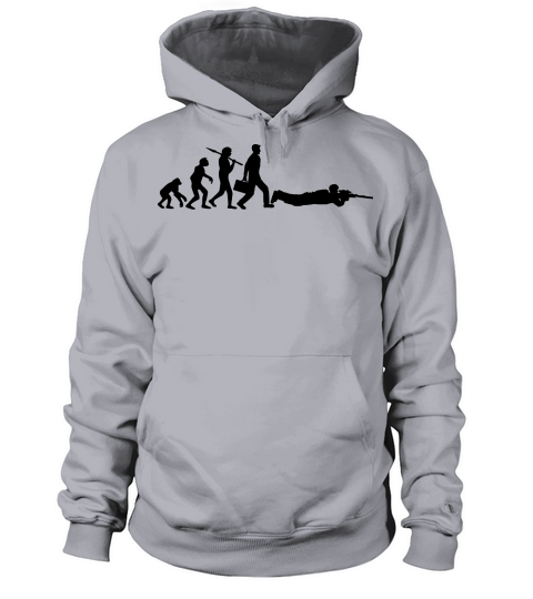 Evolution shoot man sniper soldier sniper gamer ca Women's Hoodie