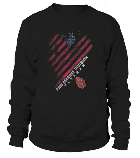 2nd Marine Division Veteran Sweatshirt Unisex