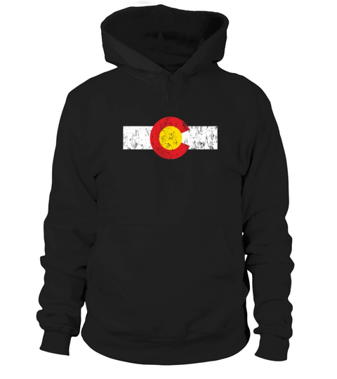 Vintage Colorado Flag - Mug Hoodie Unisex