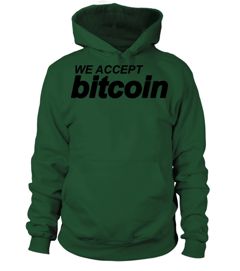 we accept Bitcoin Women's Hoodie