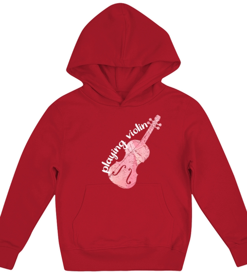 Violins player gift idea Kids Hoodie